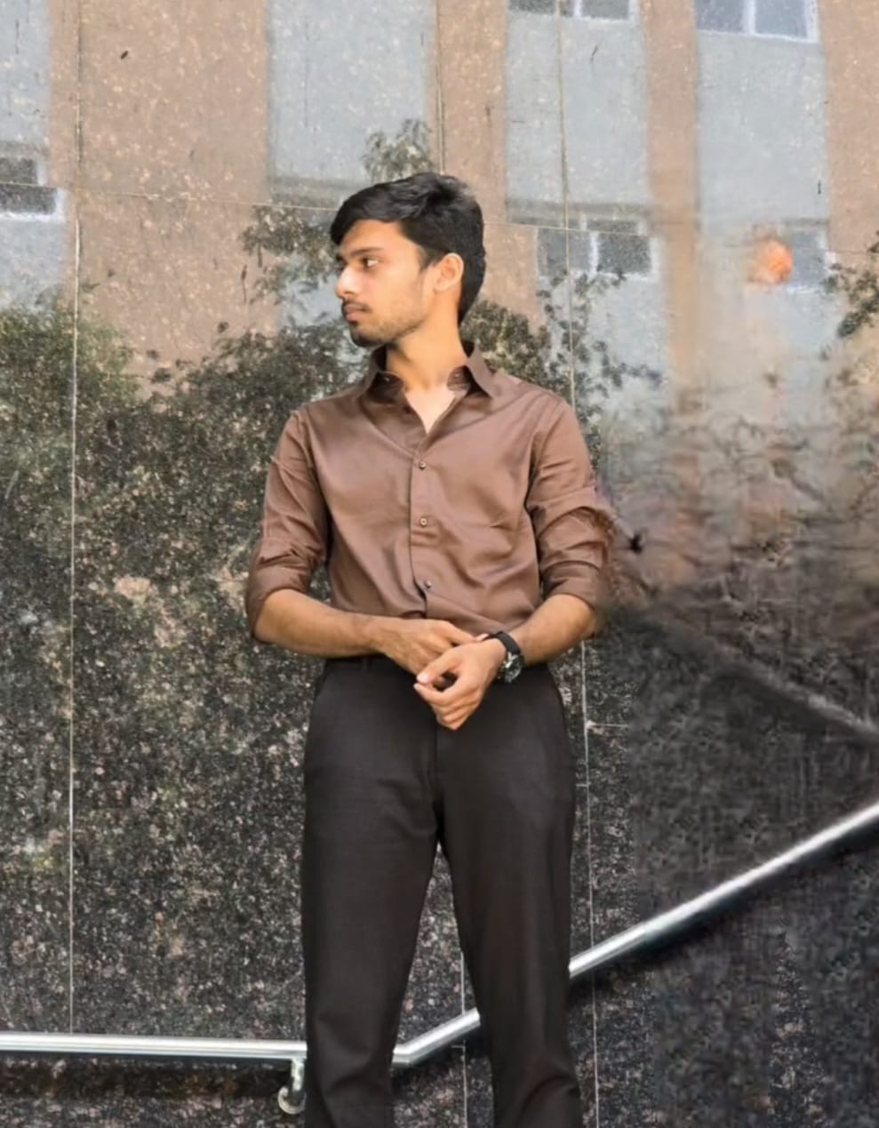 Adithya Reddy standing portrait